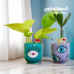  3 Handmade plant pots