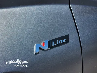  7 هونداي توسان N Line هايبرد ترخيص 2022  محرك 1600 هايبرد /جير أوتوماتيك /240 حصان