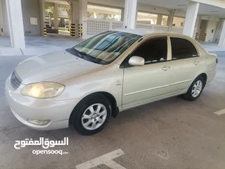  7 corolla altis 2005 low mileage , no accident , leather seats good condition just buy and drive