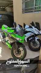  2 Kawasaki Ninja 400 كوازاكي نينجا للبيع او