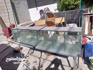  1 زجاج بزر و مكسرات