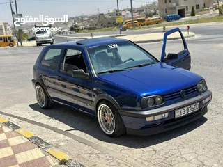  13 جولف موديل 1993 كوبيه GTI اصليه