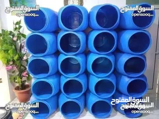  10 براميل بلاستيك نظاف جدا للبيع