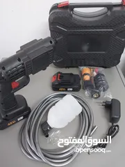  3 مضخة غسيل سيارات شحن مع  بطارية عدد (2) 48 فولت يضاف اجور توصيل