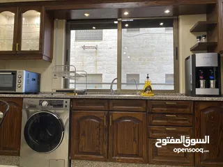 15 شقة فخمة مفروشة كامل للإيجار-طابق أرضي-110م-خلدا