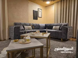  5 طقم كنب وكاله استعمال شهر للبيع