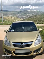  1 اوبل كورسا 2008 للبيع كاش فقط بسعر 23000 كاش