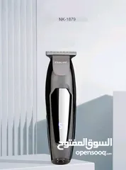  1 ماكينة تشذيب الشعر الاحترافية من نيكاي، لاسلكية قابلة لإعادة الشحن عبر USB