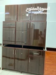  13 aluminium kitchen cabinet new making and sale
