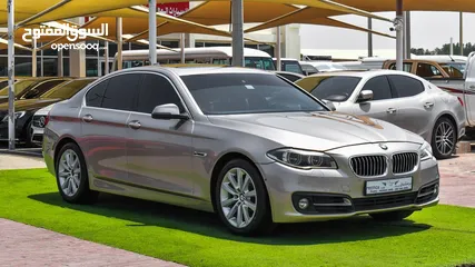  1 BMW 528I 2015 GCC - WITH SUNROOF