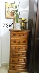  1 وحدة دروج مستعمل بحالة الجديد خشب صلب ثقيل