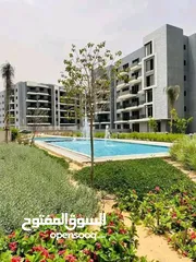  13 شقة ارضى بجاردن للبيع كمبوند SUN Capital جاهزة للمعاينة بالقرب من المدخل الرئيسي للاهرامات
