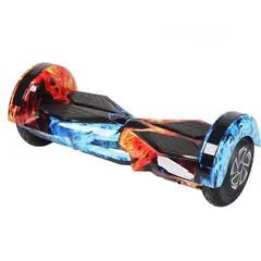  5 الآن لدى island toys سكوتر التوازن بتصميم رخامي مع عدة الوان  hoverboard مقاس العجلات 8.5 انش