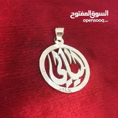  16 تفصيل الاسماء حسب الطلب بافضل جوده وفضه اصلي عيار صافي