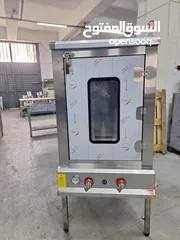  5 Stainless Steel Bekary Pastry Oven with Gas  , Standard material SS 304 AISI