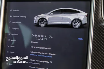 30 Tesla Model X 100D