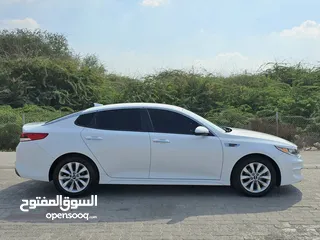  4 كيا اوبتيما 2018 بدون حوادث صبغ وكالة من الداخل بيج Kia Optima 2018 No accident Beige interior