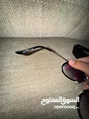  1 نظارات ray ban  شمسية حبتين الحبة