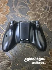  3 يد تحكم Xbox 360 لاسلكية أصلية (لون اسود)