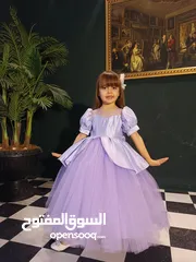  19 lili kids dress فستان الأميرة للفتيات