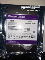  2 WD PURPLE 8TB + 4TB×2