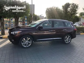  14 للبيع جيب انفنتي Qx60 موديل 2014 فل اوبشن بحللة ممتازه