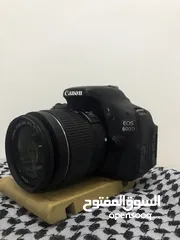  1 كاميرا Canon 600d استخدام مره في السنة
