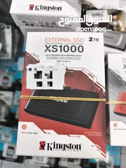  1 للبيع هارد ديسك 2TB كينجستون جديد SSD سريع