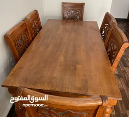  2 Table with 6 chairs