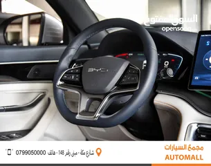  6 بي واي دي سونج بلس فلاج شيب كهربائية بالكامل 2024 BYD Song Plus Flagship Champion Edition SUV EV