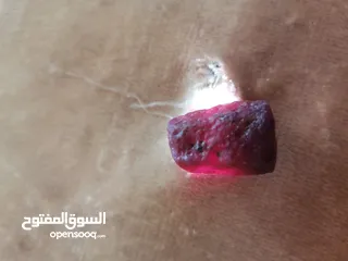  17 ياقوت روبي طبيعي خام أفريقيا Roby gemstone