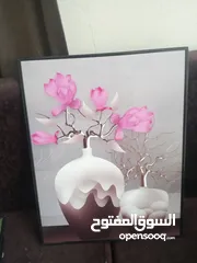  8 مسابح زجاج اصفهاني عدد 3 و7 بروايز طباعه زهور