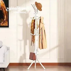  4 شماعة الملابس الكلاسيكية معدن ثقيل مطلي ضد الصدأ والتآكل تصميم راقي يوفر ترتيب وأناقة