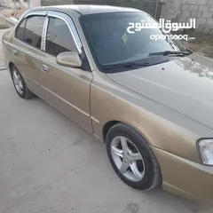  14 هونداي اكسنت للبيع موديل 2001