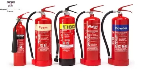  4 معدات اطفاء واجهزه انذار حريق