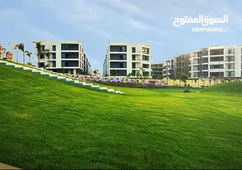  3 شقة ارضي بجاردن للبيع بكبموند تاج سيتي متشطبه بالكامل _ Taj City Ground floor apartment with garden