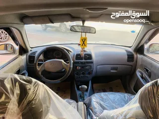  5 هونداي اكسنت 2005 اوتوماتك ترخيص تامين سنه افحص وين بدك ولا ضربة البيع فقط كاش وتنازل مباشرة
