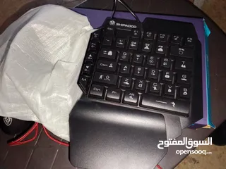  6 كيبورد +ماوس للالعاب قيمنج للهاتف أو شاشات كمبيوتر كثير مرتب