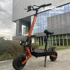  9 60Volt 6000Watts Electric, E Scooter Foldable Dual Motor Off Road Seat