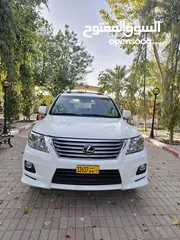  3 لكزس LX 570 وكاله بهوان 2011 الفول اوبشن بدون حوادث