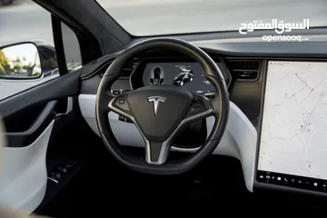  21 Tesla Model X 2018 وارد الوكالة فحص كامل
