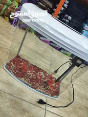  1 حوض سمك كيرف مستورد ، من اجود انواع الأحواض المقاسات بالوصف