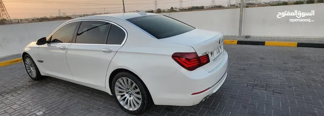  6 BMW 730Li, 2014 Model, White Color