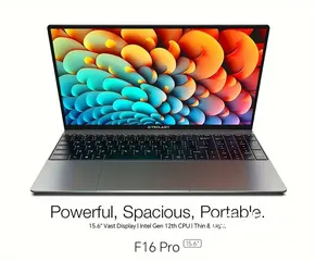  3 لابتوب teclast f16 pro جيجا رام 16 ومساحة 512 جيجا SSD (جديد)