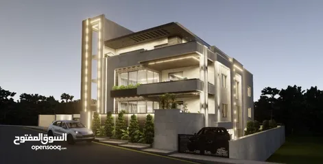  7 شقة روف طابقية 350 م قيد الإنشاء سكن خاص في الظهير منطقه فلل سكن خاص