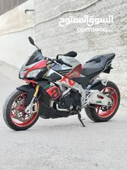 1 Aprilia tuono v41100cc rr  دراجه مميزه جدا تصنيف ستريت  قويه جدا 1100 سيسي  مرخصه ممشى قليل جدا جدا
