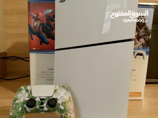  5 قابل للتفاوض شيء بسيط PlayStation 5 Slim بحاله الوكاله استخدام 5اشهر