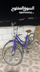  1 دراجه هوائية بحالة الوكالة