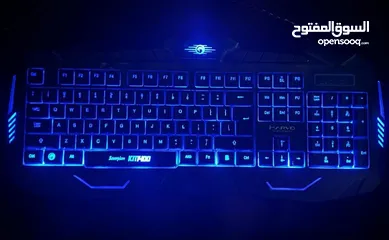  15 Keyboard Gaming MARVO KM400 LED للبيع