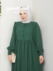  13 فستان تركي كريب ماركة anila moda